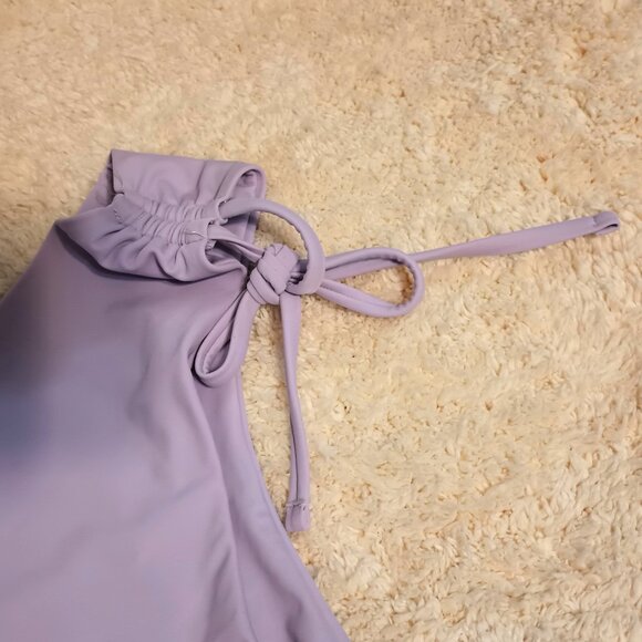 NWOT~ SHEIN 2 Piece Bikini Set Underwire Halter Triangle Bra & Hipster Bottom - Picture 8 of 12